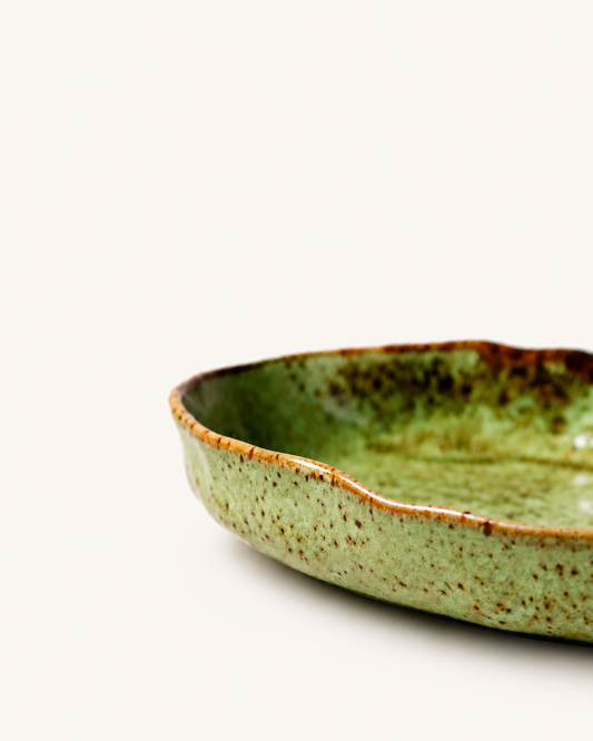 Oval Plate (Mountain Inkstone)