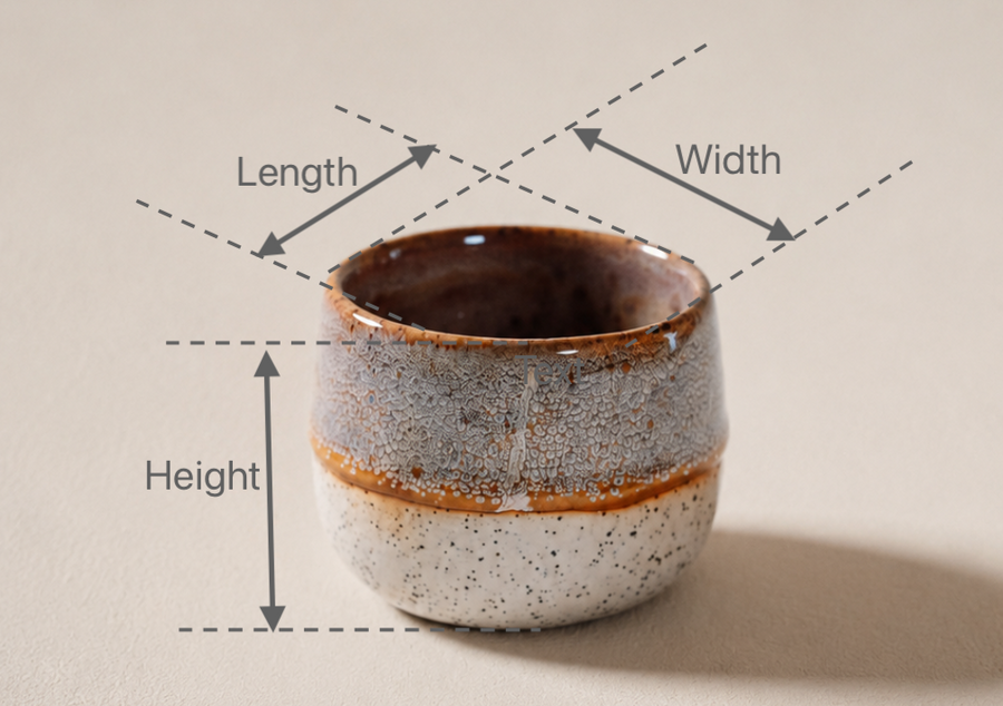 Size guide diagram