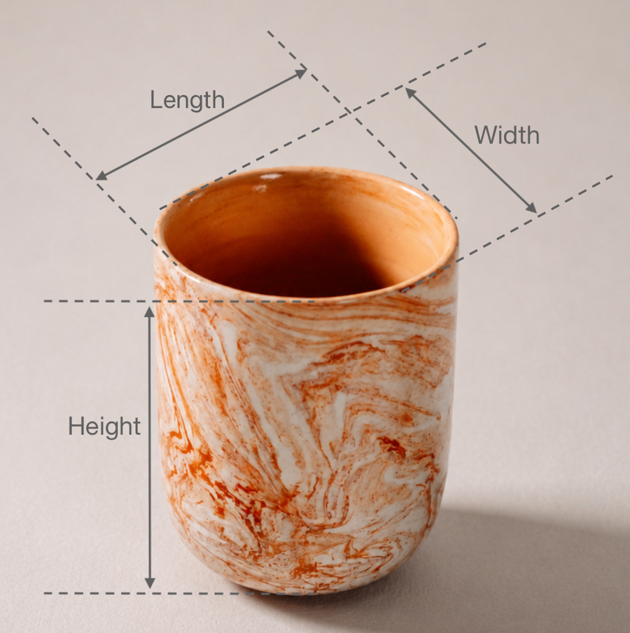 Size guide diagram