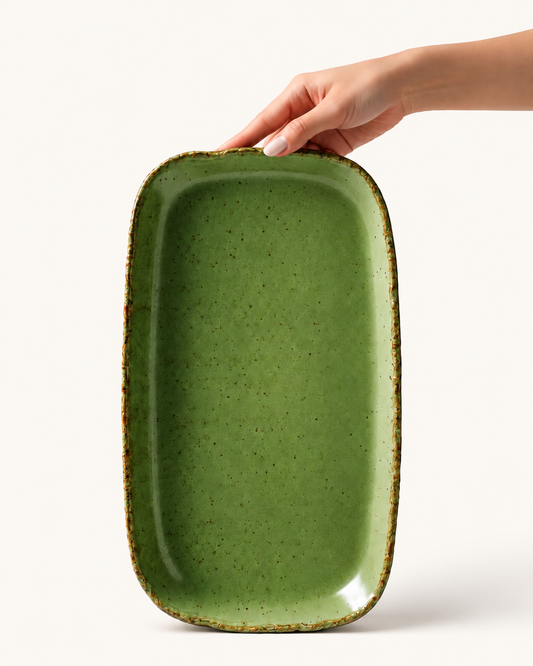 Rectangular Plate (Mountain Inkstone)