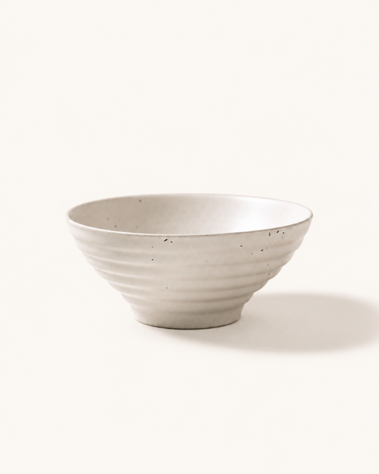 Ribbed Bowl ( Stone Bloom)