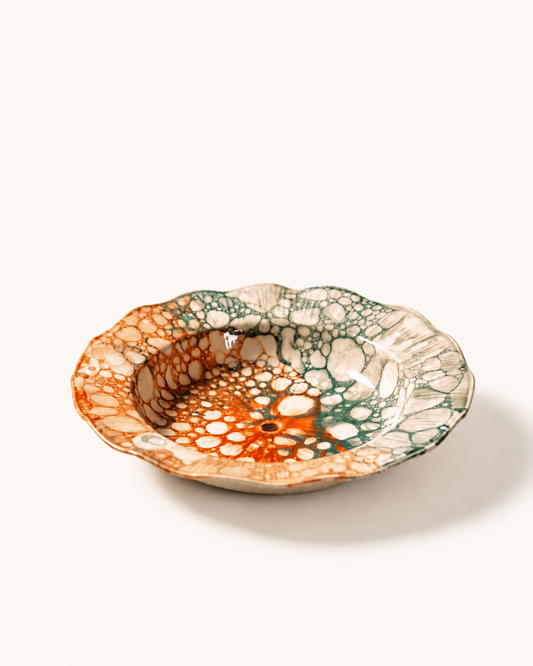 Wide Rim plate (Bubble)