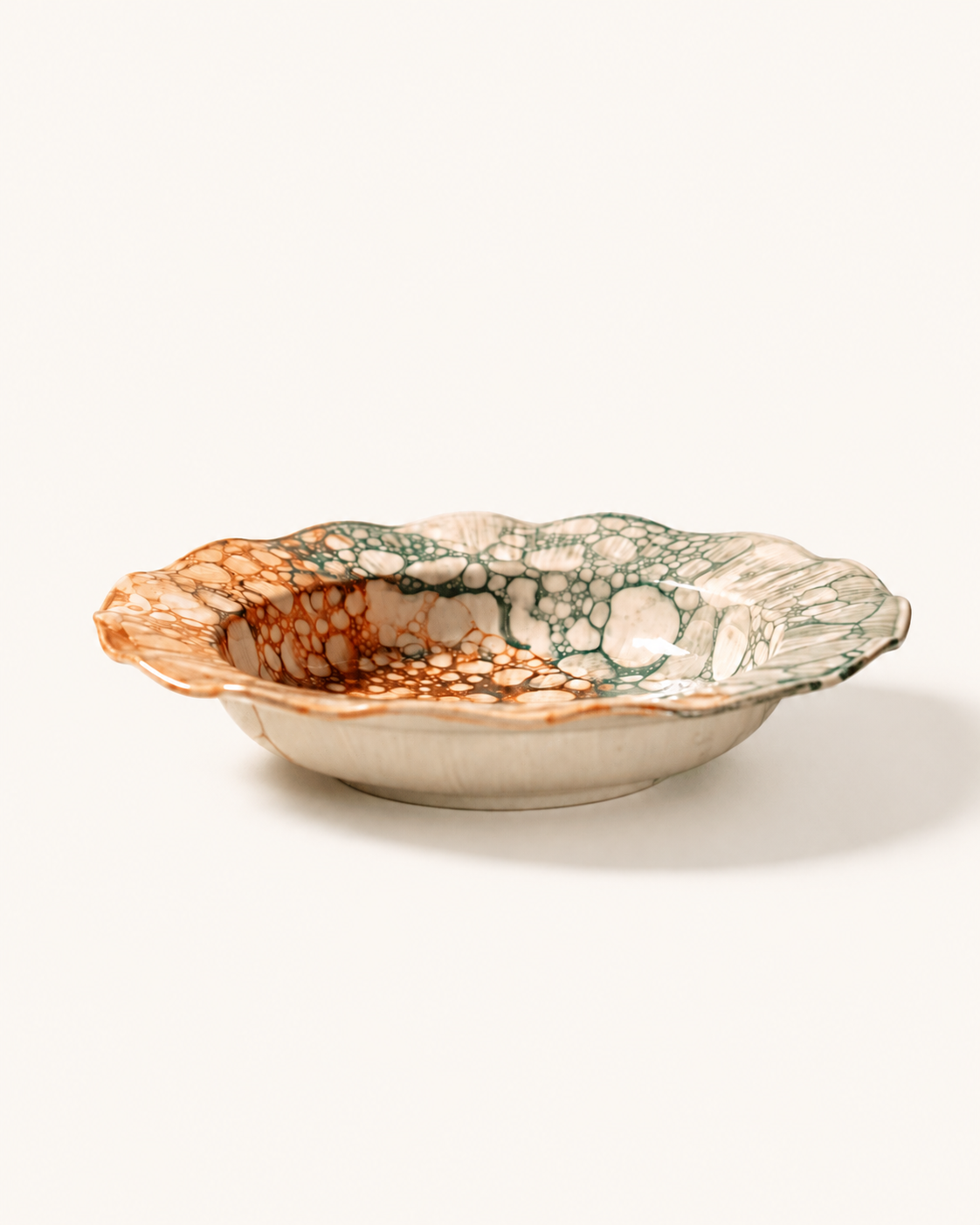 Wide Rim plate (Bubble)