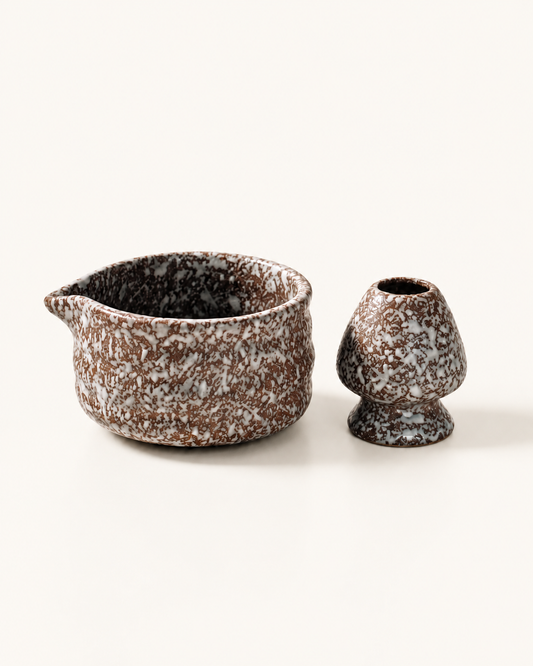 Matcha Tea Fleck L Set (2 Pcs)