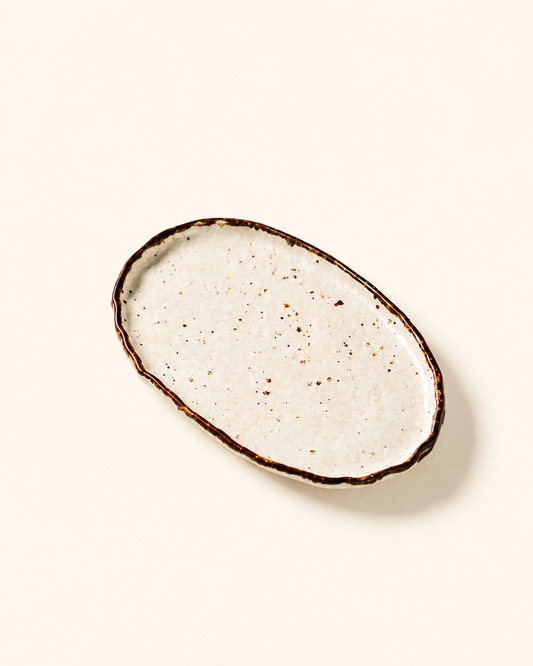 Wabi-Sabi Oval Plate