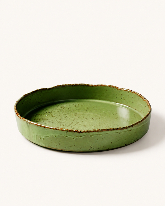 Tea Plate (Mountain Inkstone)