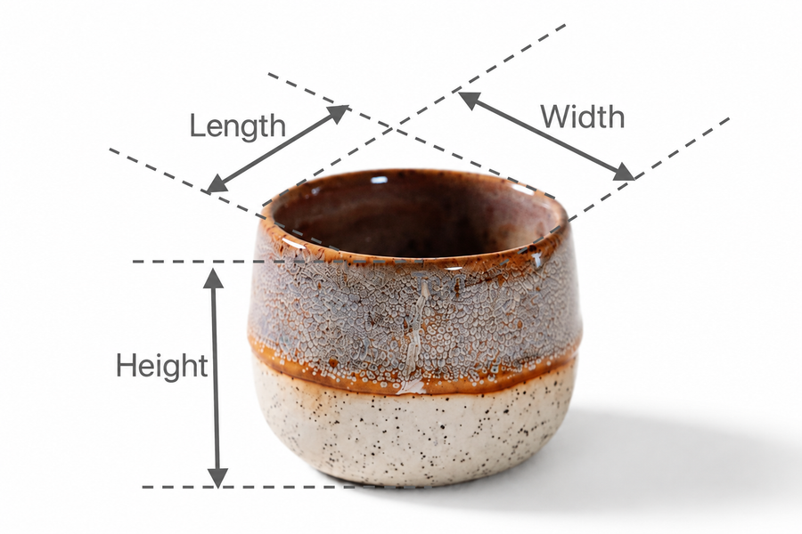 Size guide diagram